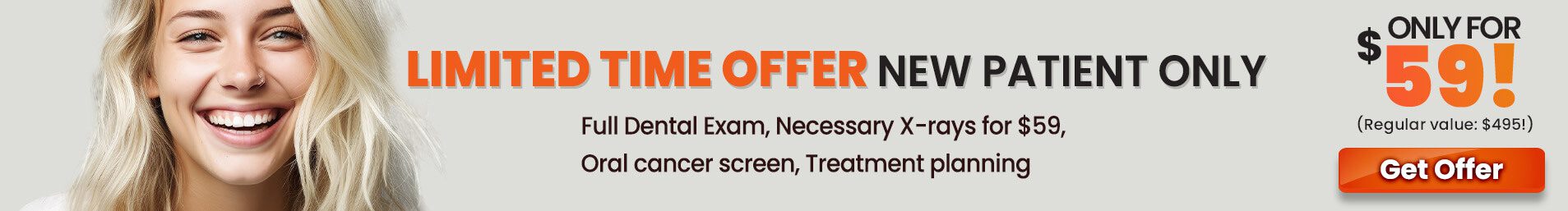 Banner Limited Offer - Best Dentistry in Coldwater West, Avondale