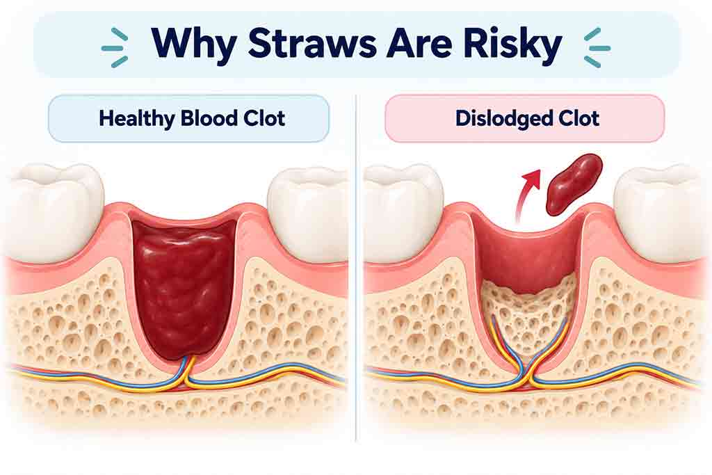 why are straws risky