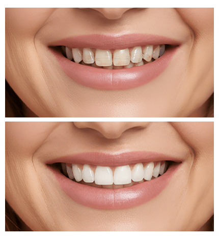 Desert Veneer before After 1