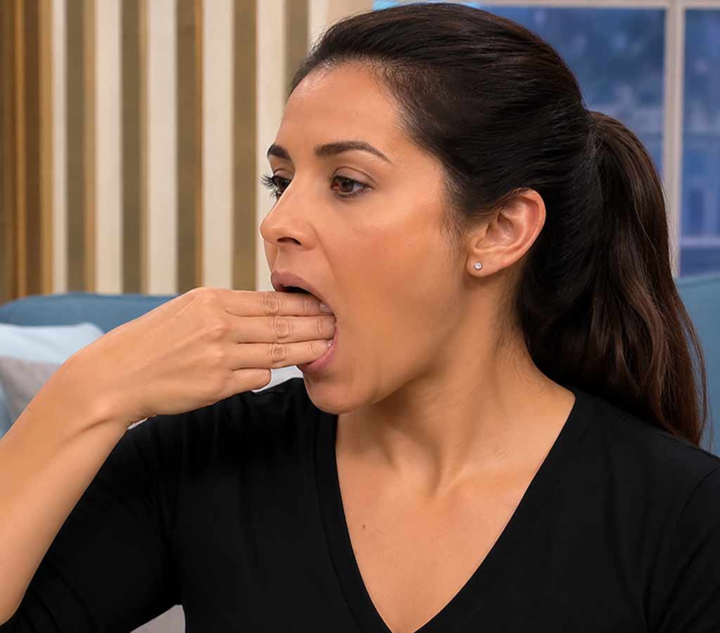 how to do the 3 finger test for TMJ